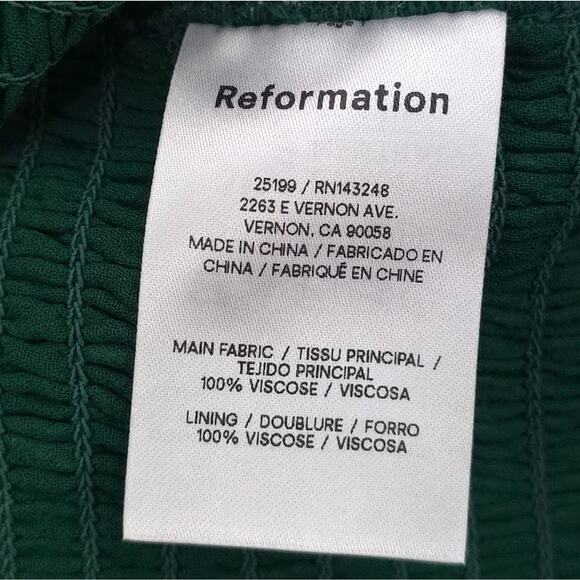 Reformation Pinto Top in Coriander - Picture 9 of 11